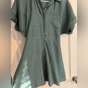 Forever 21 Button-up Mini dress